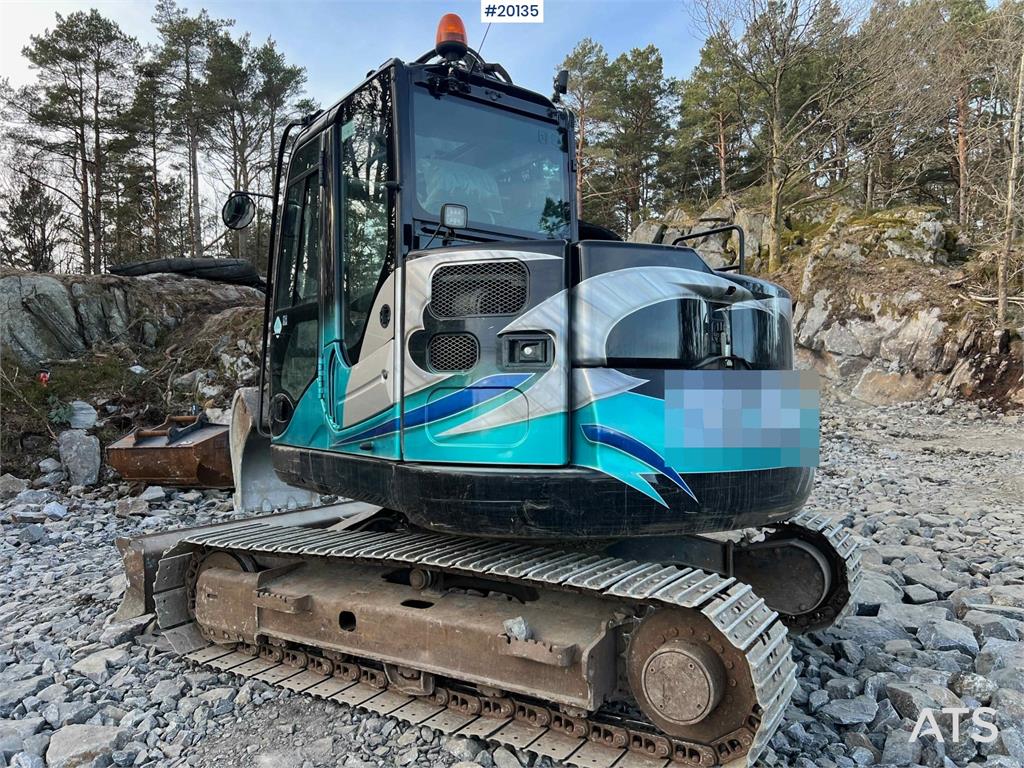 Hitachi zx85us-6 excavator w/ digging bucket, hydraulic sa 2019 20135 zx85us-6 excavator w/ digging bucket, hydraulic sa 2...