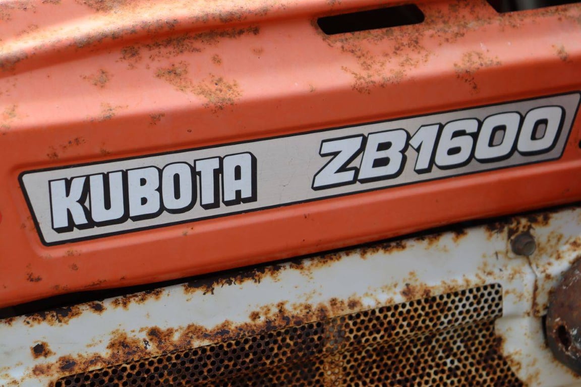 Mini tractor Kubota ZB1600 Diesel 16hp ZB1600 1 image 13