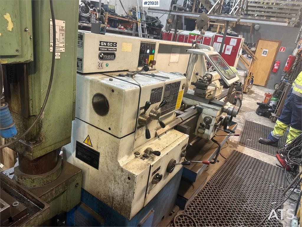 Trenchin SN 50 C Lathe with Equipment 21931 Trenchin SN 50 C Lathe with Equipment 1 image 2