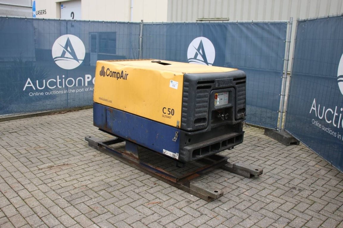 Compressor Compair C50 Diesel 2009 2009 Compair C50 2009 1 Compressors image 3