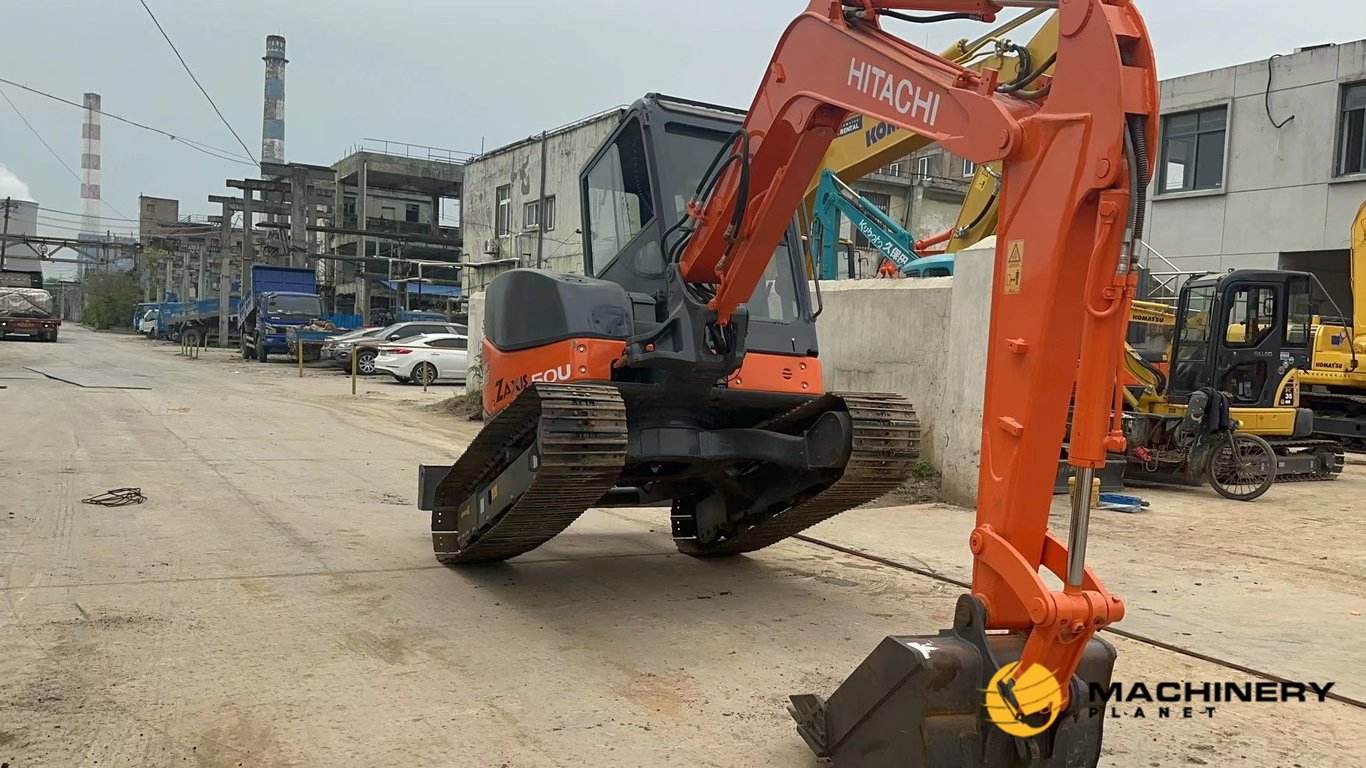 Hitachi ZX50u Mini Crawler Excavator GOOD CONDITION FOR SALE ZX50U 2020 1 Crawler Excavators image 5