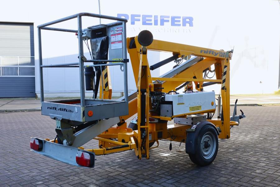 Niftylift 120TE Electric, 12.2m Working Height, 6.1m Reach, 2019 NIFTYLIFT - 120TE - 90266 Niftylift 120TE Electric, 12.2m...