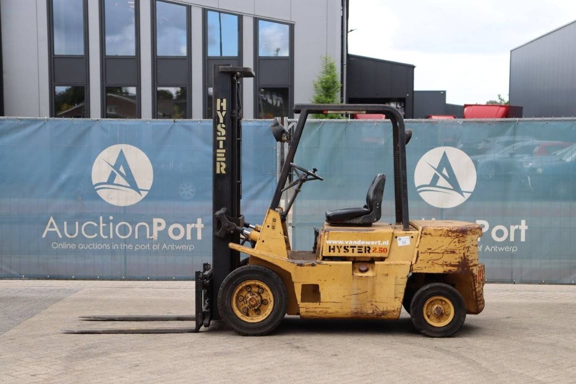 Forklift Hyster H2.50XL Diesel 2500kg 3.8m 1986 1986 H2.50XL 1986 1 Forklift image 2