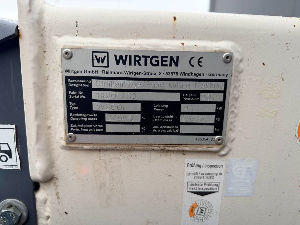 Wirtgen W200i 2018 209836 W200i 2018 1 image 7