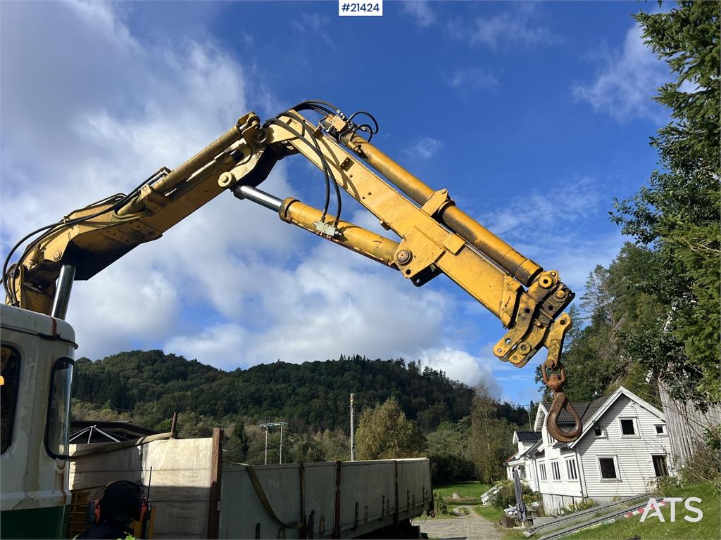 Scania LB 81 6x2 Crane truck w/ 10t/m crane and tipper Re 1978 21424 LB 81 6x2 Crane truck w/ 10t/m crane and tipper Re 19...