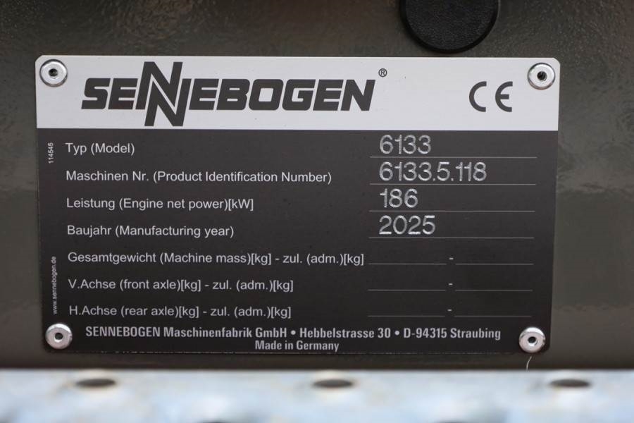 Sennebogen 6133E Valid inspection, *Guarantee! Available For 2025 SENNEBOGEN - 6133E - 63439 6133E Valid inspection, *Guar...