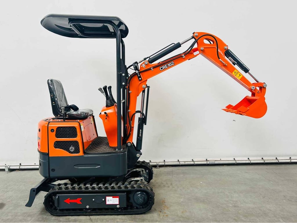 Mini excavator RTE CRE112 Diesel 11.7 hp 2025 New 2025 CRE102 2025 0 image 6