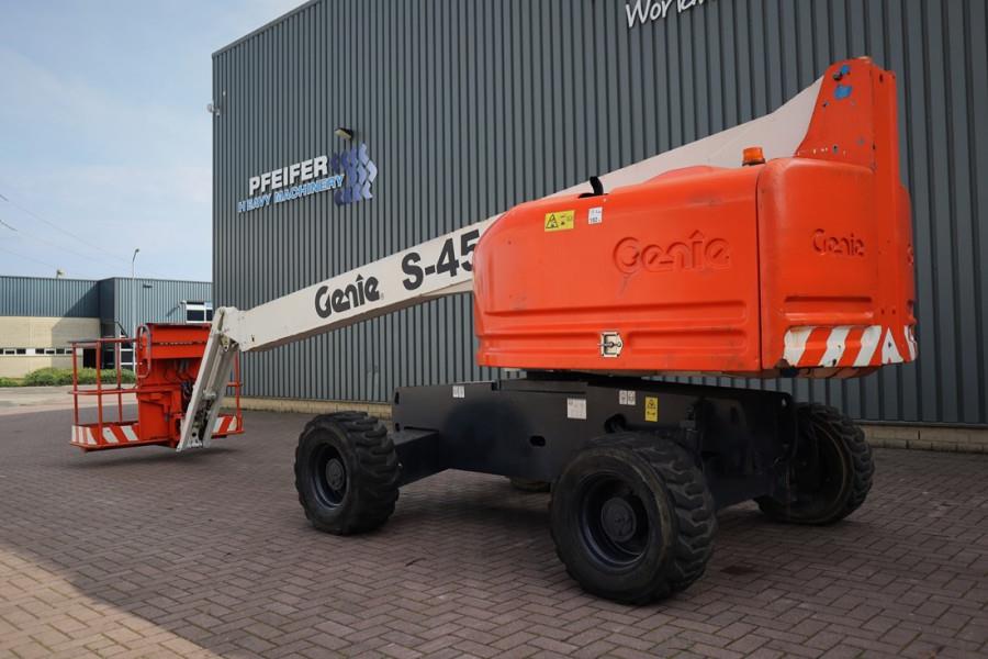Genie S45 Valid inspection, Diesel, 4x4 Drive, 15.72 m W 2011 GENIE - S45 - 62177 S45 Valid inspection, Diesel, 4x4 Drive,...