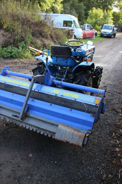 Mini tractor Iseki 155 Diesel 14.6hp with cultivator Iseki 155 1 image 5