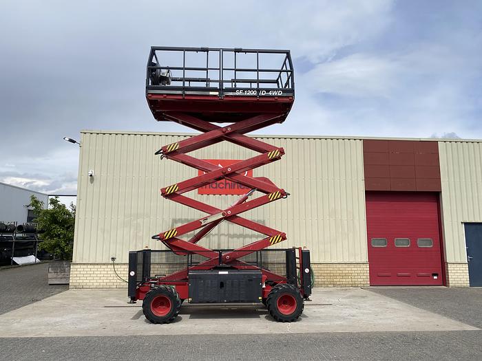 2001 Airo SF1200-D-4WD, 4x4 Schaar hoogwerker, 14 meter 2001 AIRO SF1200-D-4WD, 4x4 Schaar hoogwerker, 14 meter 2001 1 ima...