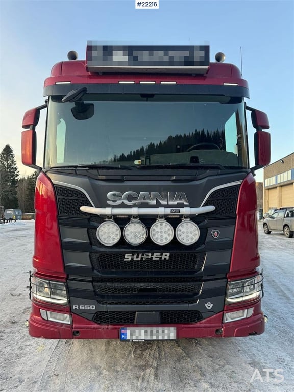 Scania R650 6x4 tipper truck with Sørling triple-axle tra 2020 22216 R650 6x4 tipper truck with Sørling triple-axle tra 20...