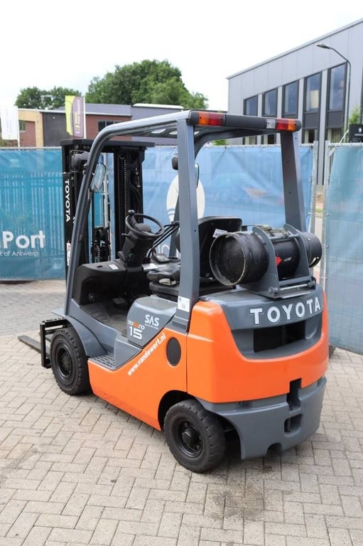 Forklift Toyota 02-8FGF18 LPG 1550kg 4.3m 2008 2008 02-8FGF18 2008 1 Forklift image 4