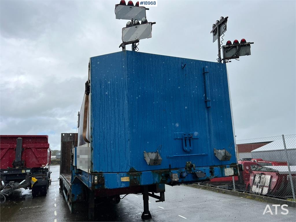 Kel-Berg Machine trailer w/ Hydraulic driving bridge 2010 18968 KEL-BERG Machine trailer w/ Hydraulic driving bridge 2010 ...