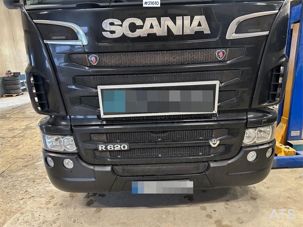 Scania R620 6x2 tractor unit w/ tipping hydraulics and as 2013 21610 R620 6x2 tractor unit w/ tipping hydraulics and as 20...