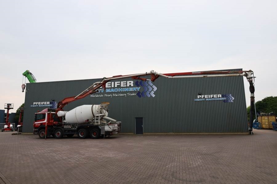 Scania 8x4 With Putzmeister PUMI 24-3.67CS Truck-mounted 2008 SCANIA - 8x4 With Putzmeister PUMI 24-3.67CS - 301 8x4 With ...