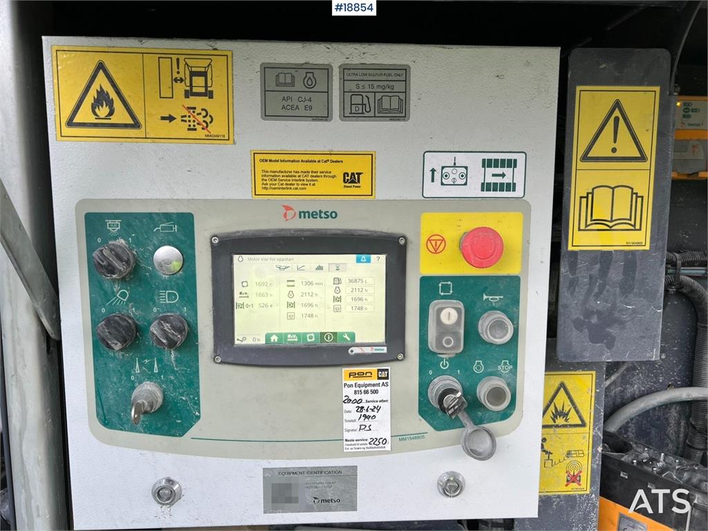 Metso LokoTrack LT 220GP Crusher 2022 18854 LokoTrack LT 220GP Crusher 2022 1 image 15