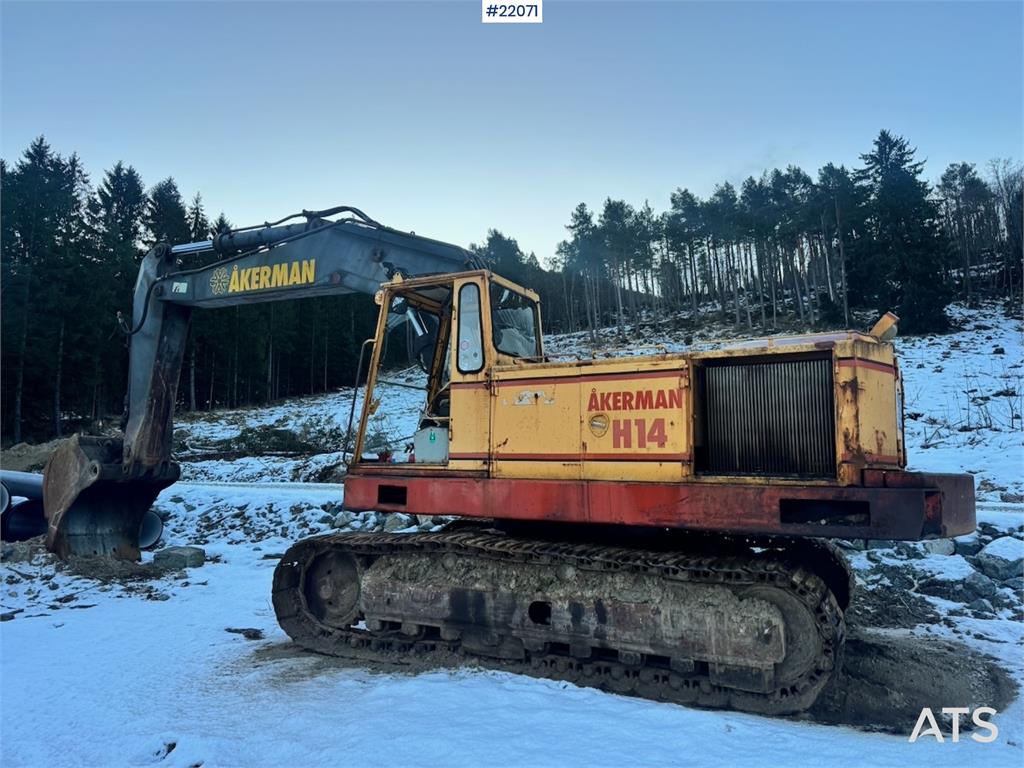 Åkerman H14 1984 22071 Akerman H14 1984 1 Crawler Excavators image 5