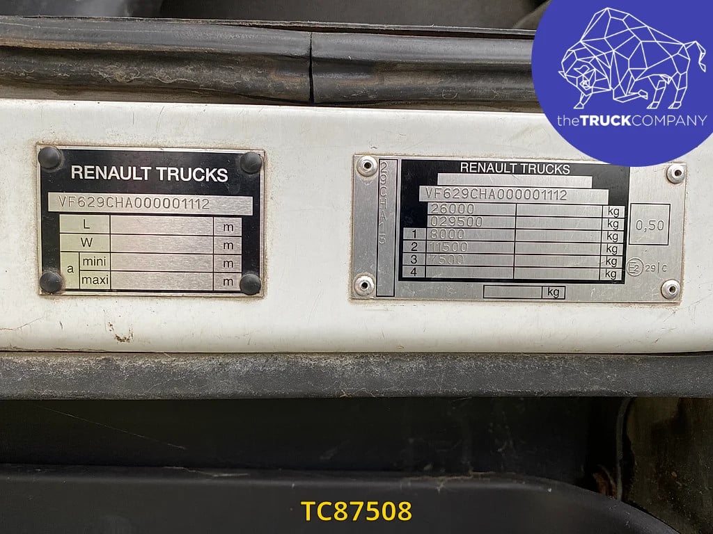 Renault Premium 320 2009 TC87508 Renault Premium 320 2009 1 image 9