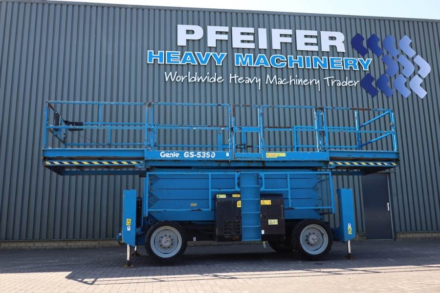 Genie GS5390 Diesel, 4x4 Drive, 18.15m Working Height, 6 2014 GENIE - GS5390 - 90036 GS5390 Diesel, 4x4 Drive, 18.15m Work...
