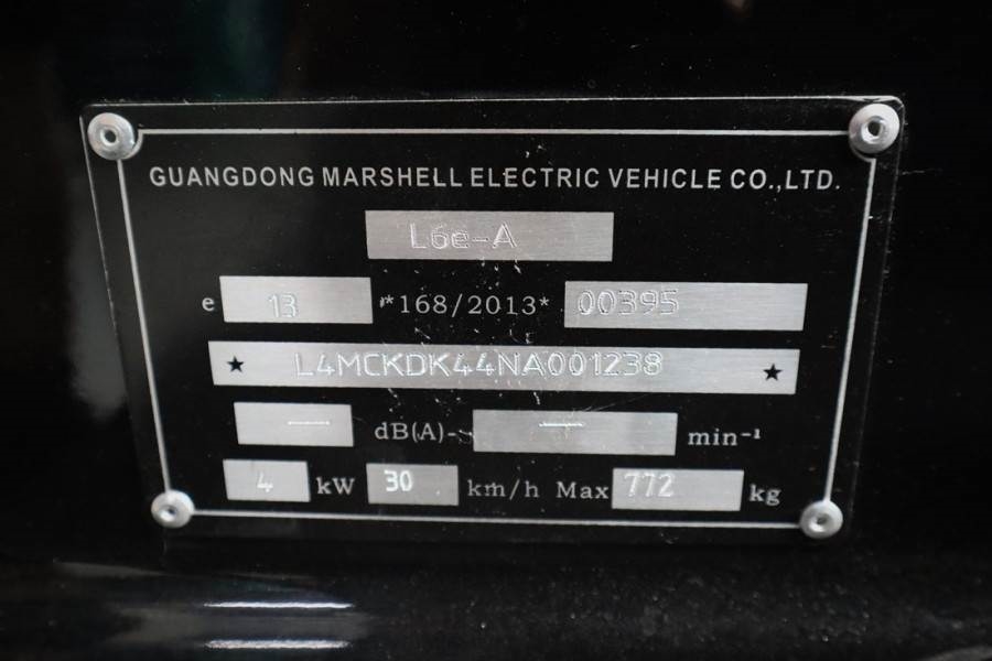 BRINGO L6E-A Dutch Registration, Valid inspection, 2023 BRINGO - L6E-A - 62197 Bringo L6E-A Dutch Registration, Valid insp...
