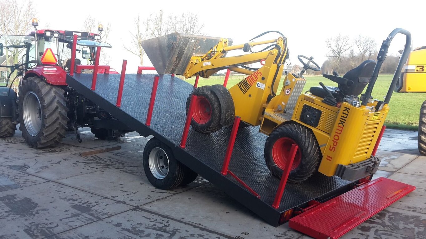 Oprijwagen 10 ton NN5244 Oprijwagen 10 ton 0 Flatbed open trailers image 2