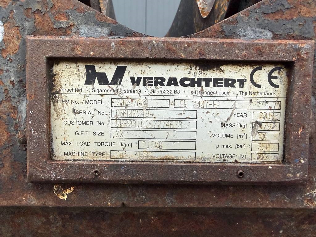 Verachtert SW2007 - 950G / 950H / 950GC 2011 908105 Verachtert SW2007 - 950G / 950H / 950GC 2011 1 image 13