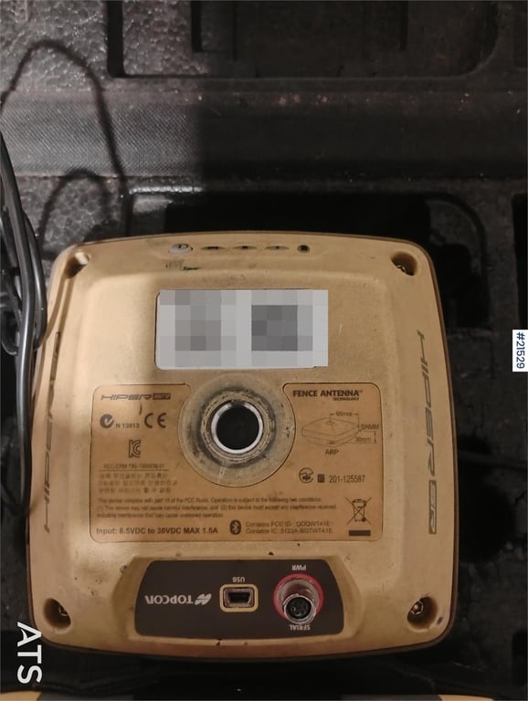 Topcon fc 5000 and hiper sr w/charger, case and pole 21529 fc 5000 and hiper sr w/charger, case and pole 1 image 3