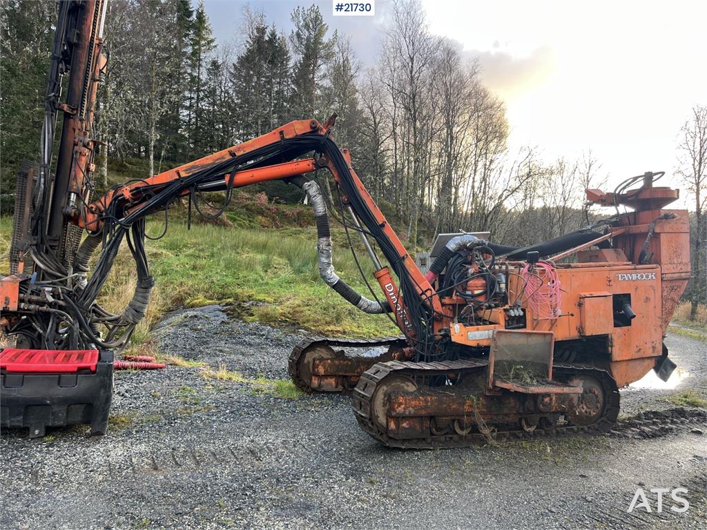 Tamrock DHA400 Drilling rig w/ CPR 438L hammer 1986 21730 Tamrock DHA400 Drilling rig w/ CPR 438L hammer 1986 1 image 13