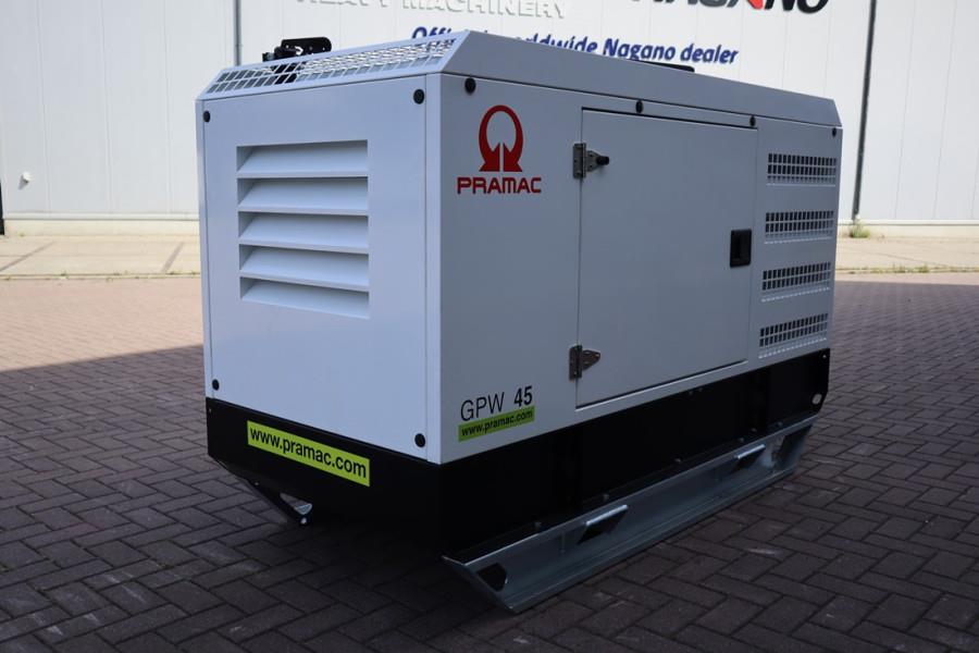 Pramac GPW45Y/FS5 Valid inspection, *Guarantee! Diesel, 4 2022 PRAMAC - GPW45Y/FS5 - 61201 Pramac GPW45Y/FS5 Valid inspect...