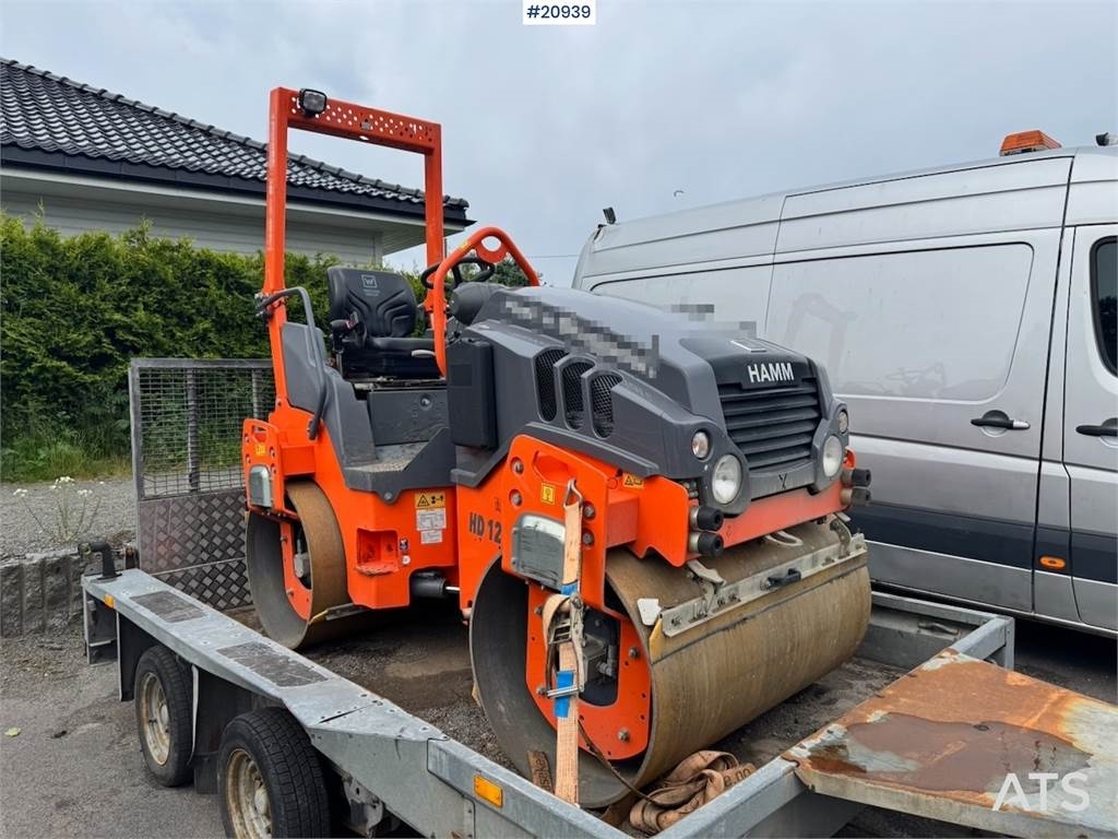 Hamm HD12 VV Tandem roller. 2019 20939 HD12 VV Tandem roller. 2019 1 image 2