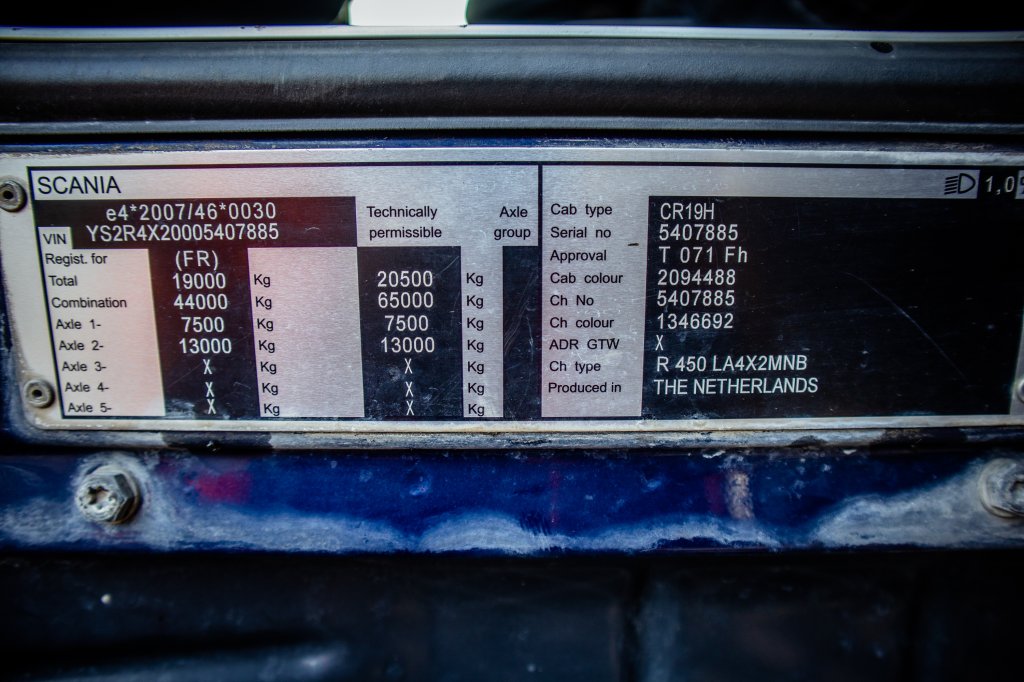 SCANIA R450+INTARDER+KIPHYDR+65T+FULL OPTION 2015 E59853 R450+INTARDER+KIPHYDR+65T+FULL OPTION 2015 1 image 11