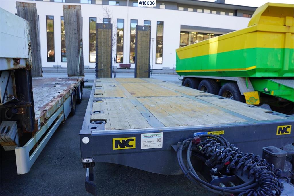 NC 3 axle machine trailer that is little used 2022 16636 NC 3 axle machine trailer that is little used 2022 1 Lowloader tr...