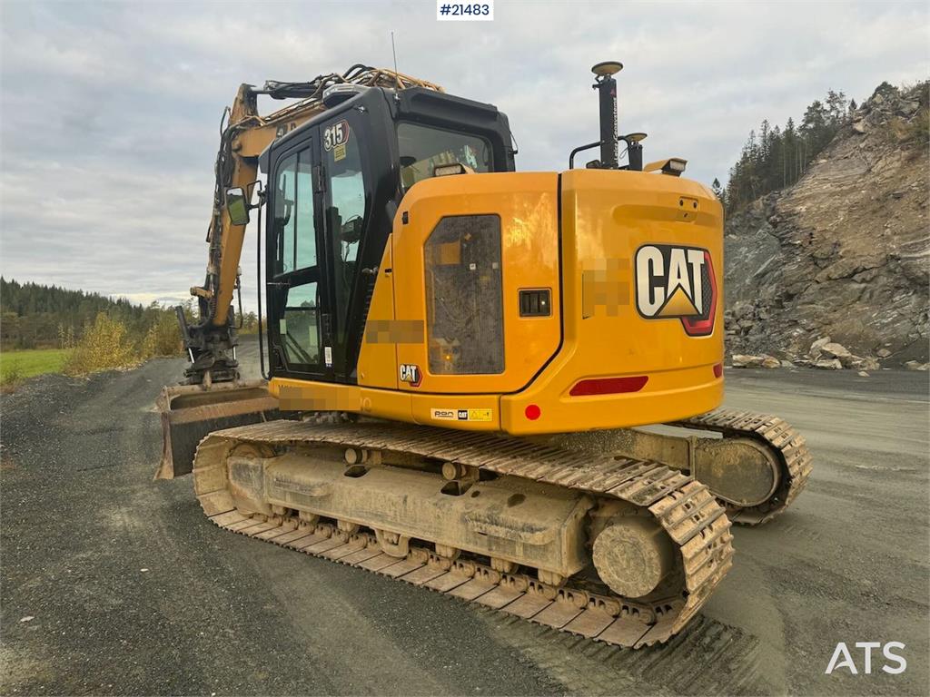 CAT 315 2022 21483 315 2022 1 Crawler Excavators image 5