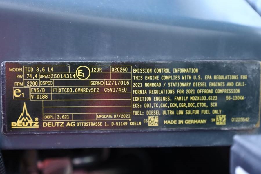 Magni - TH5,5.15-D7/D Diesel, 4x4x4 Drive, 5.5t Ca 2022 MAGNI - Magni - TH5,5.15-D7/D - 90123 MAGNI - TH5,5.15-D7/D Diesel...