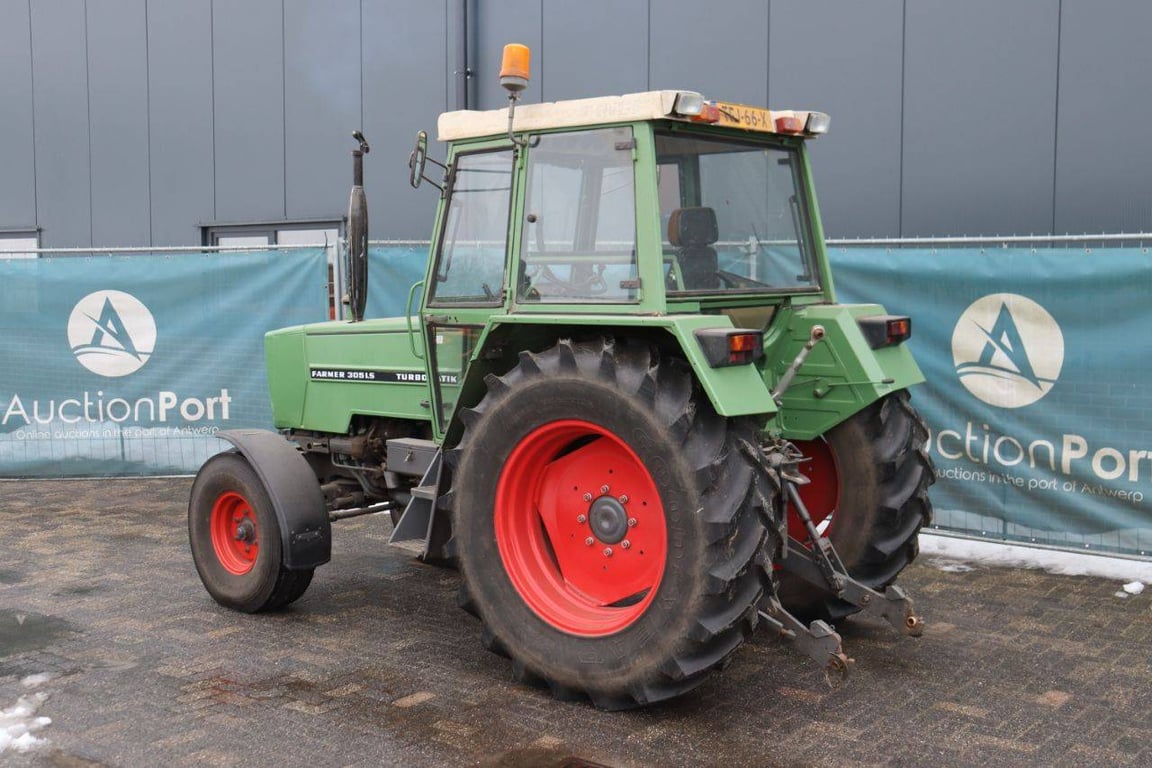 Tractor Fendt Farmer 305LS Turbomatik Diesel (Margin) 1987 Fendt Farmer 305LS Turbomatik 1987 1 image 3