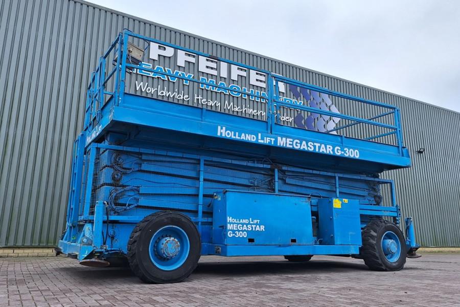 Holland Lift Megastar G300 Diesel, 4x4x4 Drive, 33.5m Working H 1998 HOLLAND LIFT - Megastar G300 - 90375 Holland lift Meg...