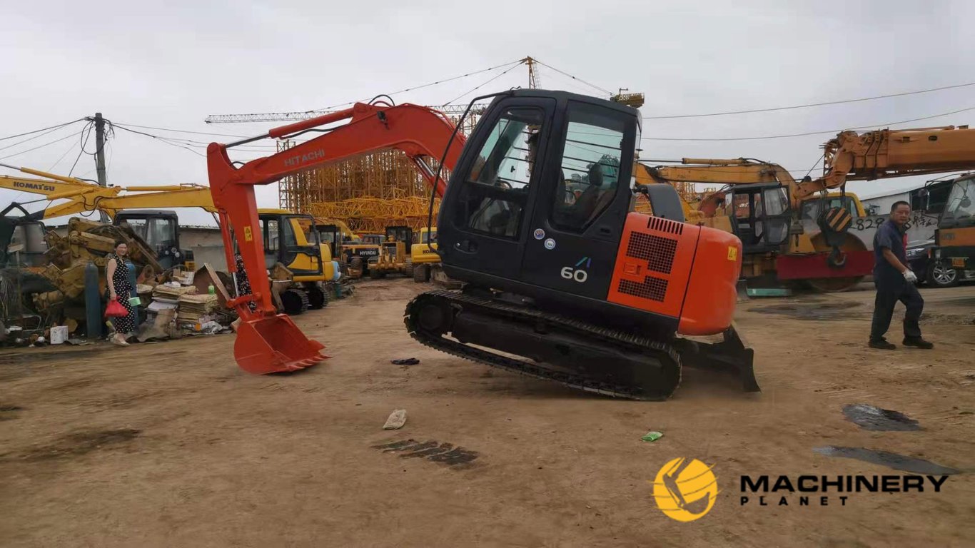 Hitachi ZX60 Mini Crawler Excavator GOOD CONDITION ZX60 2020 1 Crawler Excavators image 2