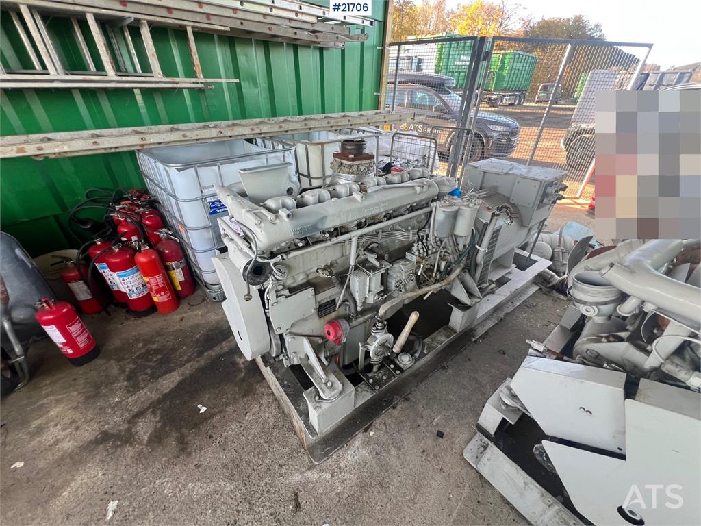 Man-stamford diesel generator w/ low hours 1985 21706 Man-stamford diesel generator w/ low hours 1985 1 Generators image 11