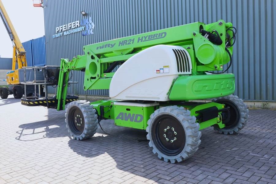 Niftylift HR21 HYBRID Hybrid, 4x4 Drive, 21m Working Height, 2016 NIFTYLIFT - HR21 HYBRID - 90000 Niftylift HR21 HYBRID Hy...