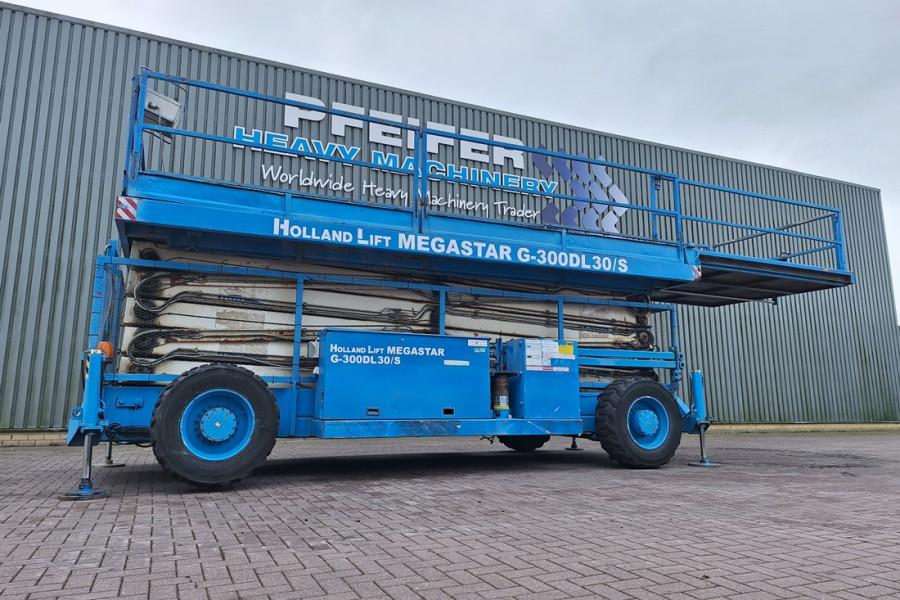 Holland Lift Megastar G-300DL30/S Diesel, 4x4x4 Drive, 33.5m Wo 2003 HOLLAND LIFT - Megastar G-300DL30/S - 90373 Holland l...