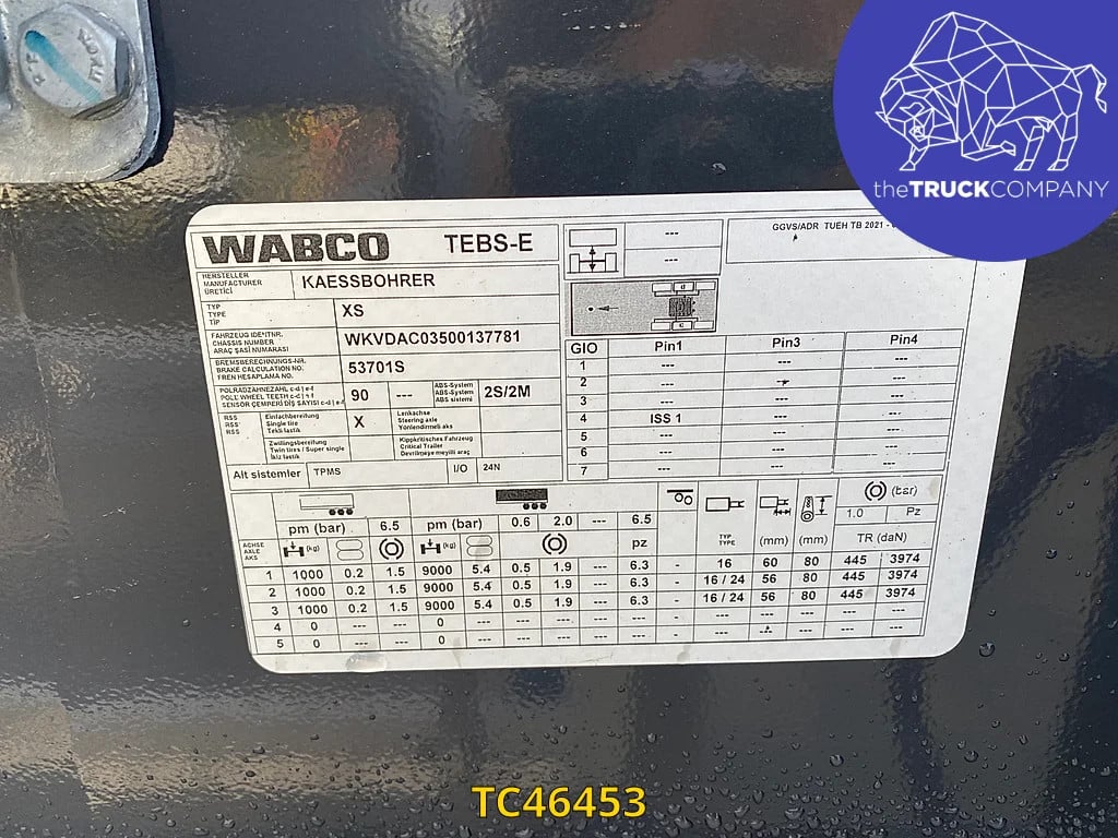 Kässbohrer SHF T 30 Container Transport 2025 TC46453 Kässbohrer SHF T 30 2025 0 image 13