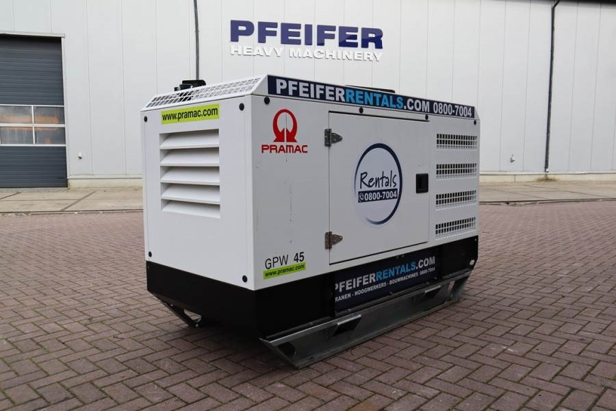 Pramac GPW45Y/FS5 Valid inspection, *Guarantee! Diesel, 4 2022 PRAMAC - GPW45Y/FS5 - 61198 Pramac GPW45Y/FS5 Valid inspect...