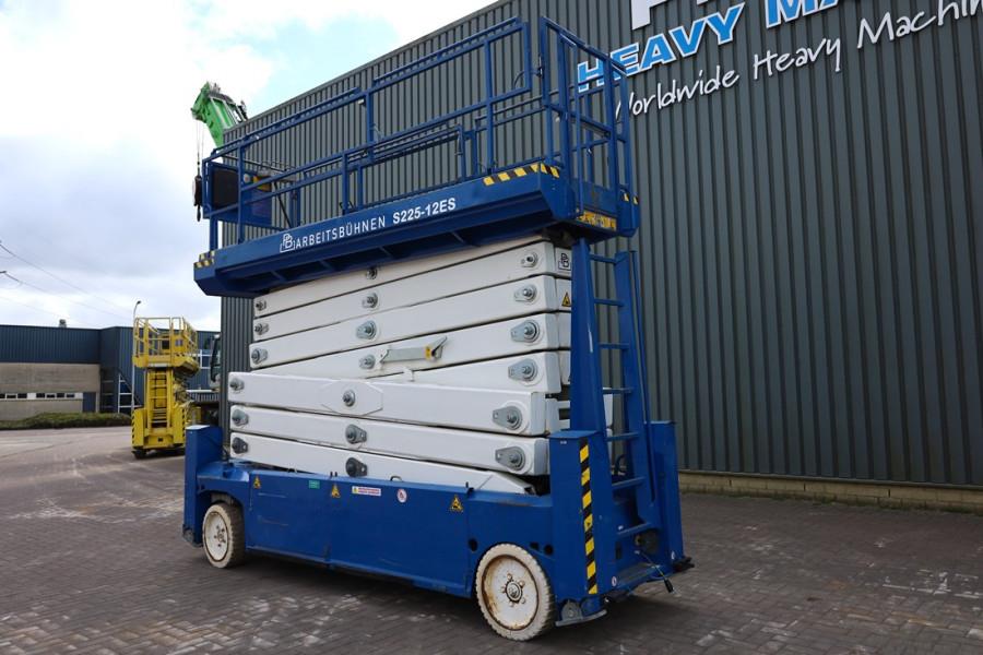 PB LIFT S225-12ES Electric, 22.5m Working Height, 450 2013 PB LIFT - S225-12ES - 90307 PB LIFT S225-12ES Electric, 22.5m W...
