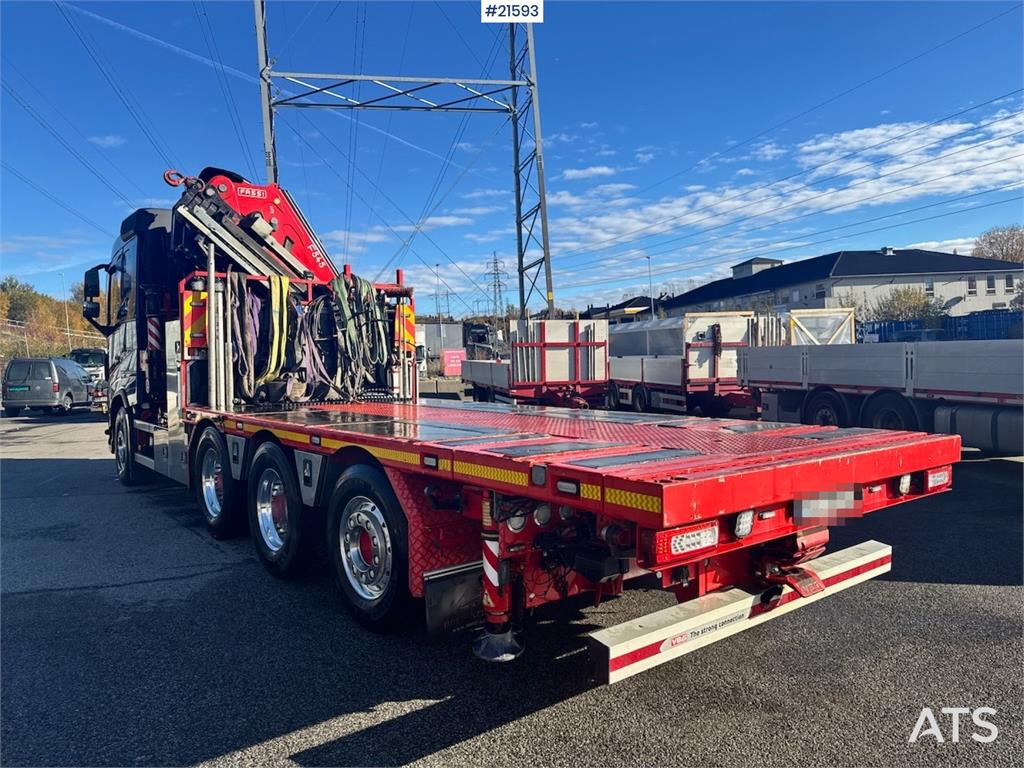 Volvo FH540 Combi truck w/ 54 t/m Fassi crane w/ Jib and 2022 21593 FH540 Combi truck w/ 54 t/m Fassi crane w/ Jib and 202...