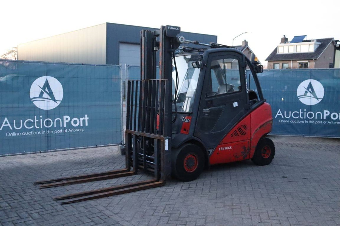 Forklift Fenwick H30 Diesel 3000kg 2012 2012 Fenwick H30 2012 1 Forklift image 9