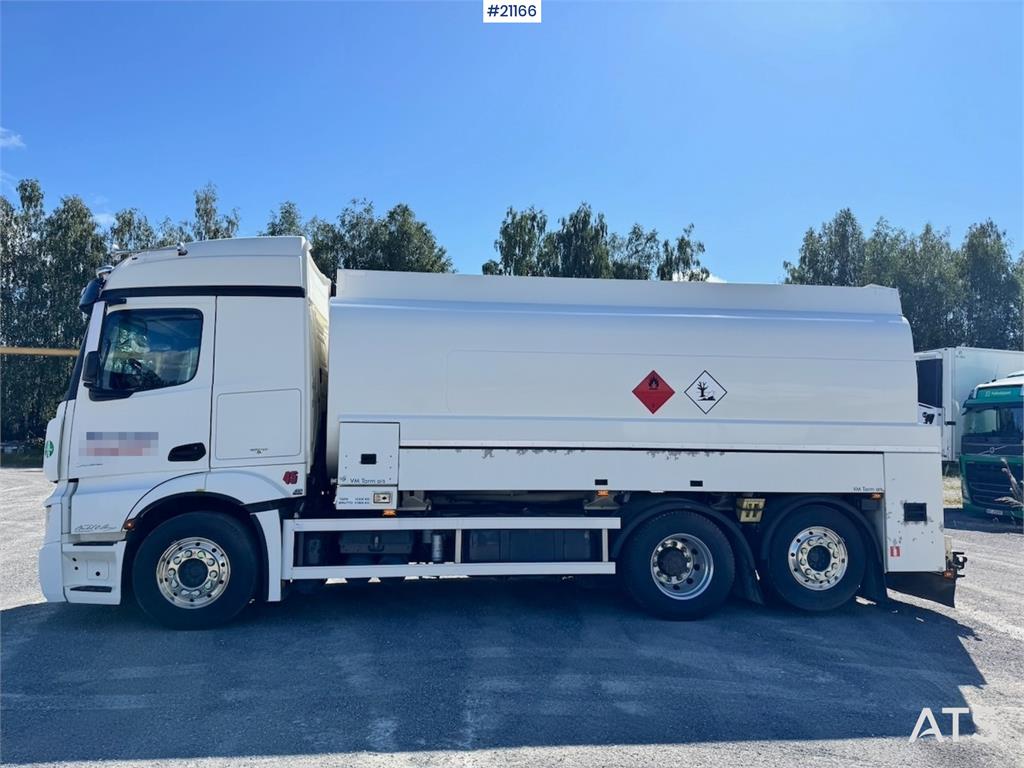 Mercedes-Benz Actros 2553 Tank truck w/ vm tarm trailer. 2018 21166 Actros 2553 Tank w/ vm tarm trailer. 2018 1 image 3