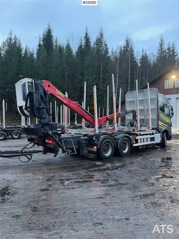 Volvo FH16 750 6x4 timber truck with Epsilon M12 crane 2021 22080 FH16 750 6x4 timber truck with Epsilon M12 crane 2021 1 ...