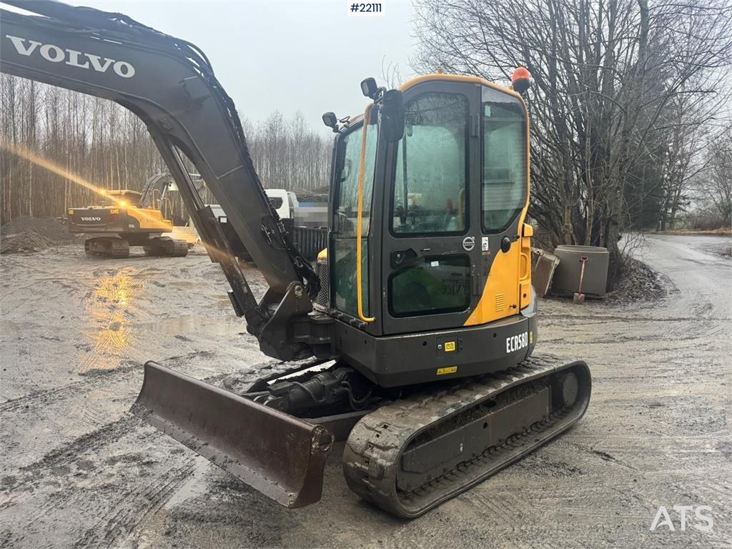 Volvo ECR58D with rototilt and 2 buckets. 3,100 hours. 2017 22111 ECR58D with rototilt and 2 buckets. 3,100 hours. 2017 1 ...