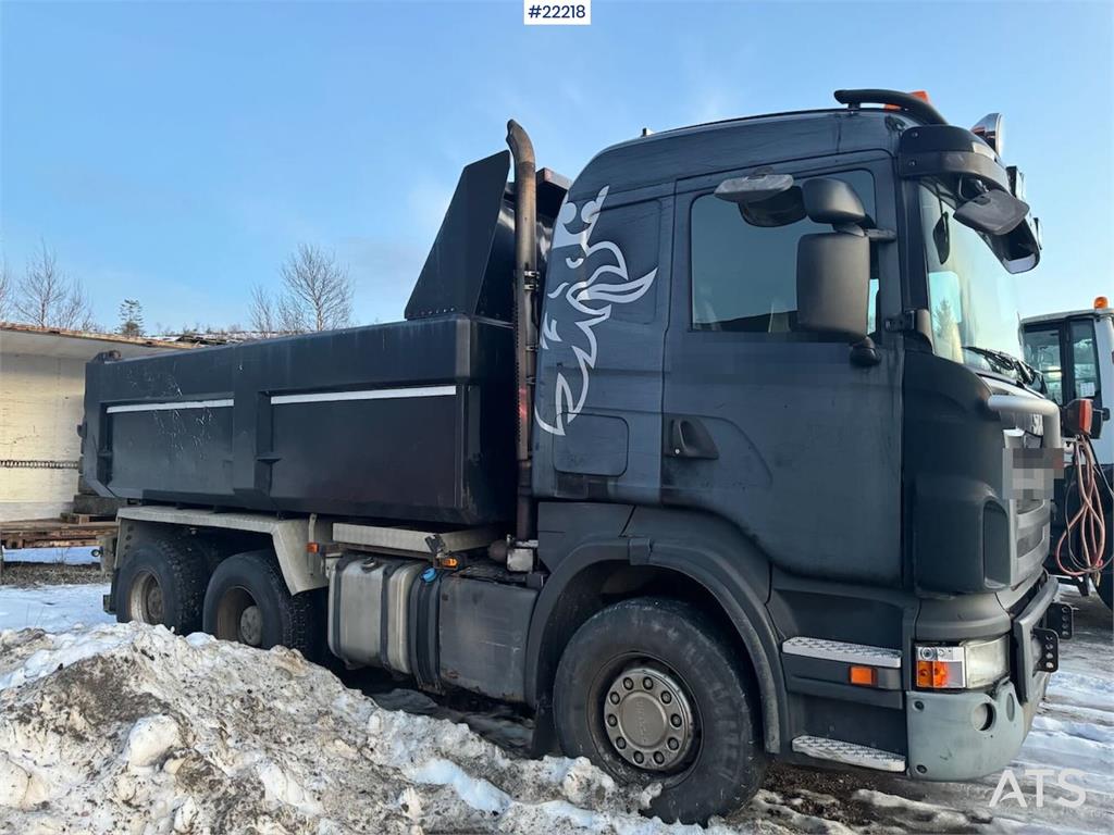Scania R560 6x4 snow-prepared tipper truck 2007 22218 R560 6x4 snow-prepared tipper truck 2007 1 Tipper trucks image 9
