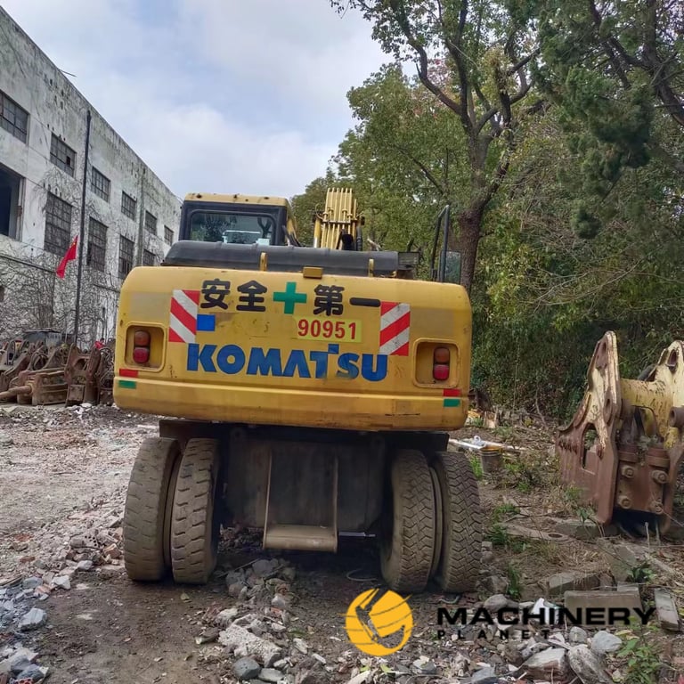 Komatsu PC200 Wheel Excavator GOOD CONDITION PC200W 2019 1 Wheeled Excavators image 4